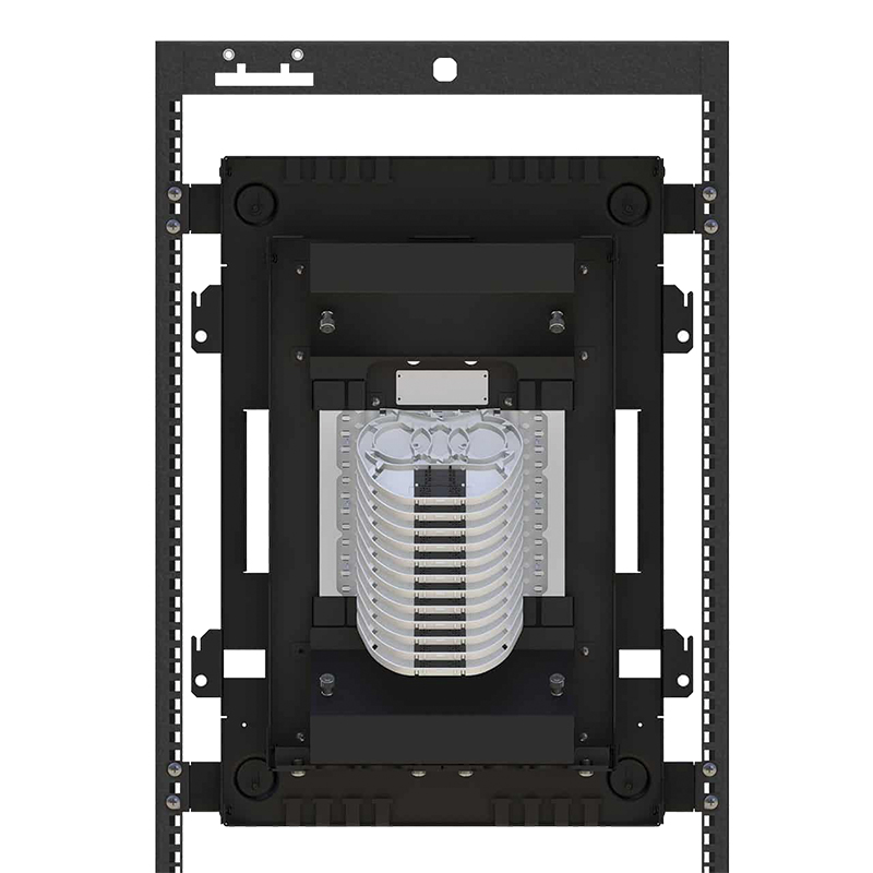 288 Single Fiber864 Standard Ribbon 1152 SWR Fusion Splice Wall Cabinet 