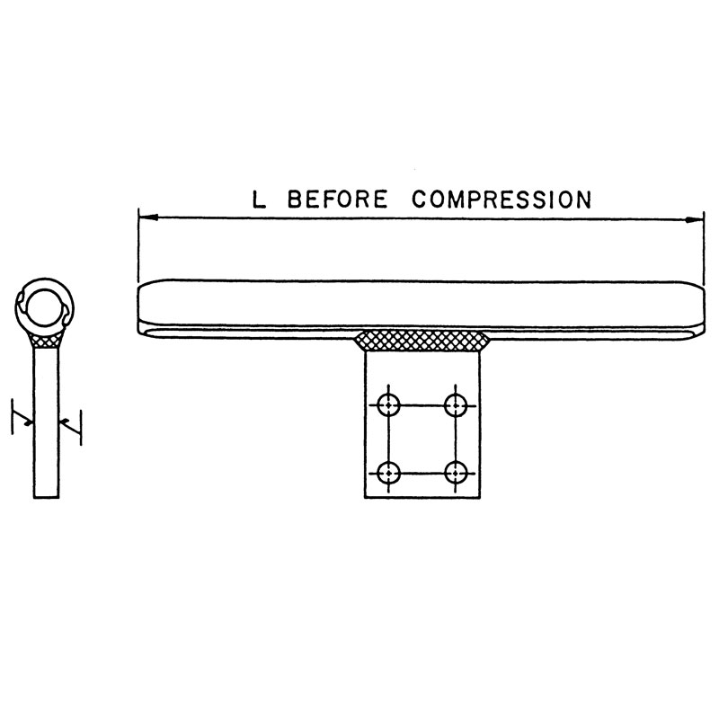 Standard Compression Tee Tap Connector for ACSR Conductors
