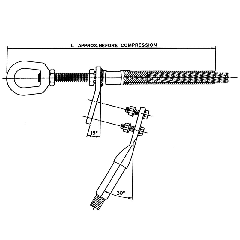 Quick Compress� Dead Ends for AAAC and ACAR Conductors