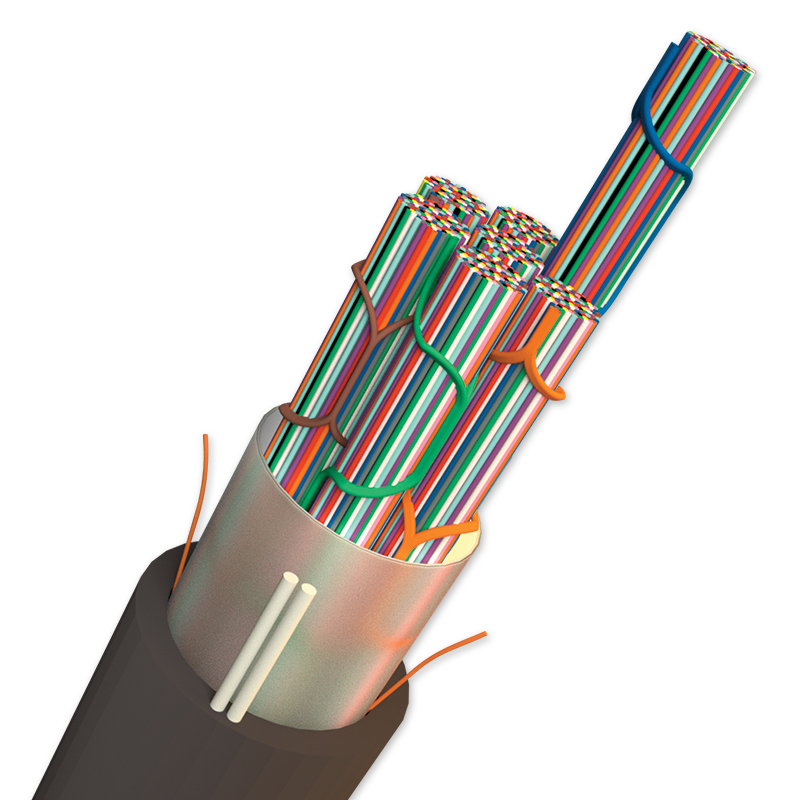 洋書 Fibre optic communication Multi Dry Loose Tube Cable | IT-BQ(ZN)H | up to 144 Fibers