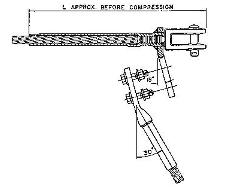 Standard Compression Dead Ends for AWAC Conductors
