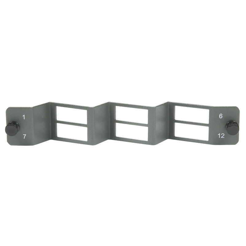 SC Duplex 6 Port Panel 1-12HP Angled Left or Right