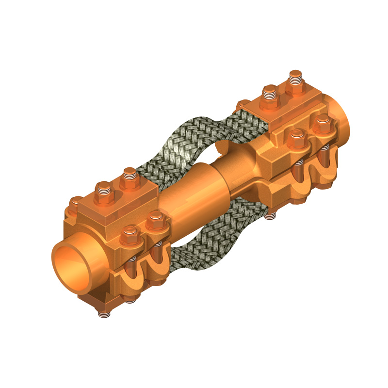 230 kV Bronze Bolted Copper Bus Pipe Expansion Couplers
