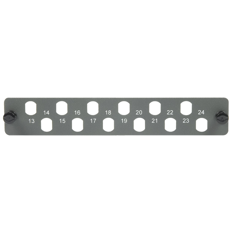 ST/FC 12 Port Panel 13-24DP Flat