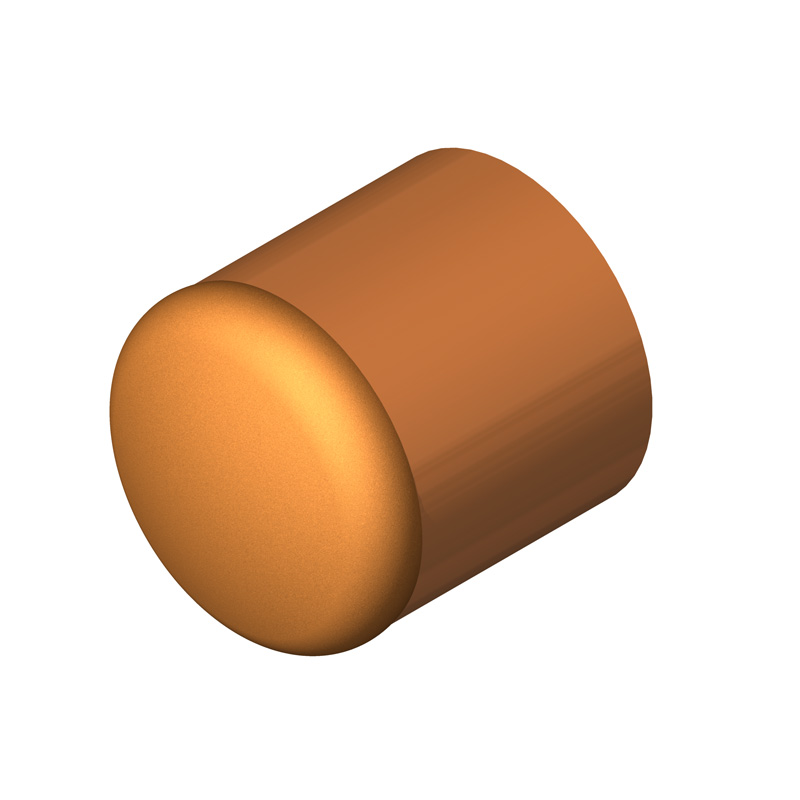 230 kV Bronze End Caps