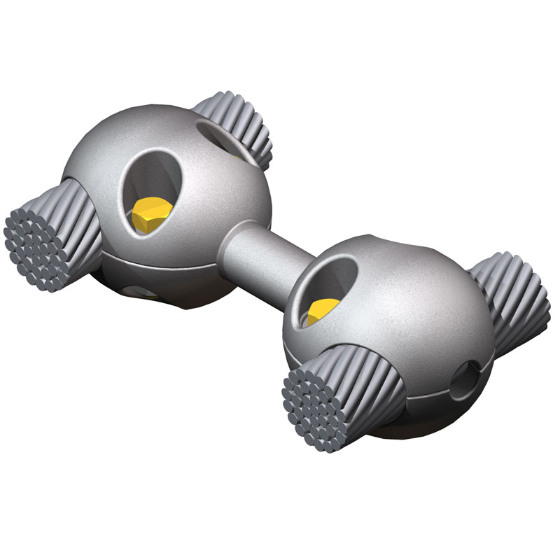 500 kV Aluminum Cable Spacer Clamps