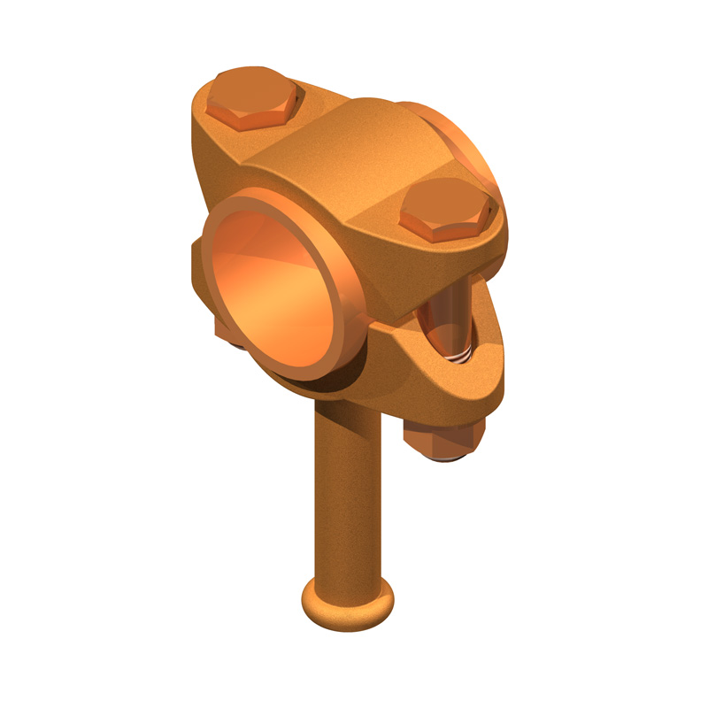 230 kV Bronze Bolted Grounding Stud