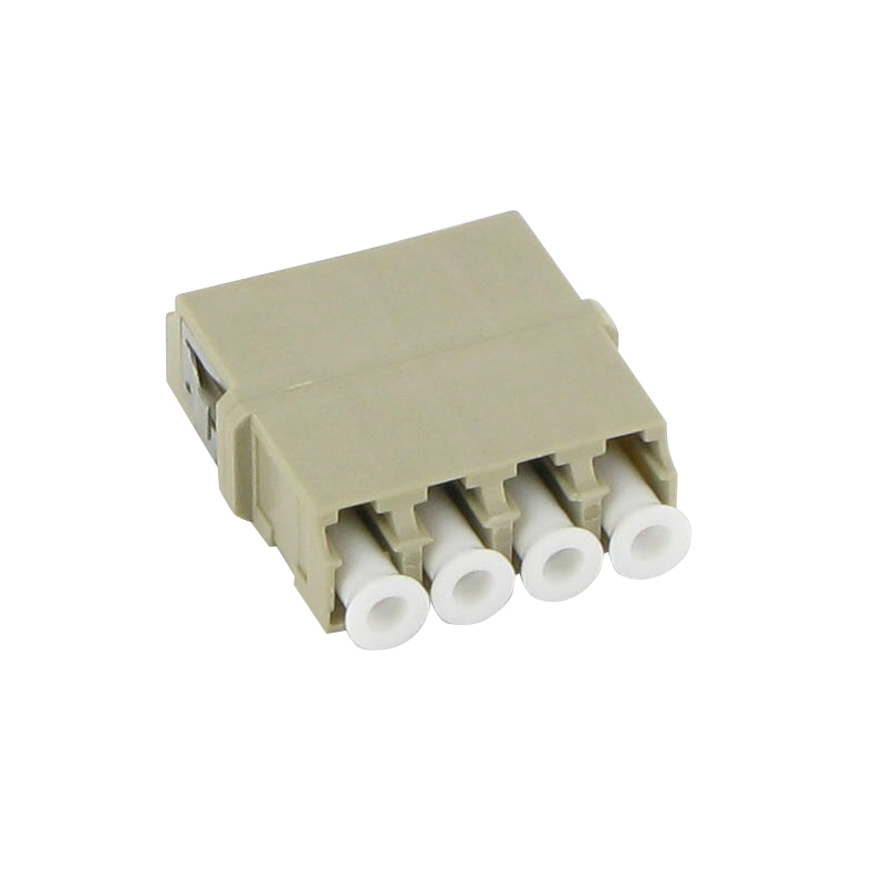 LC Multimode Quad Adapter - Beige
