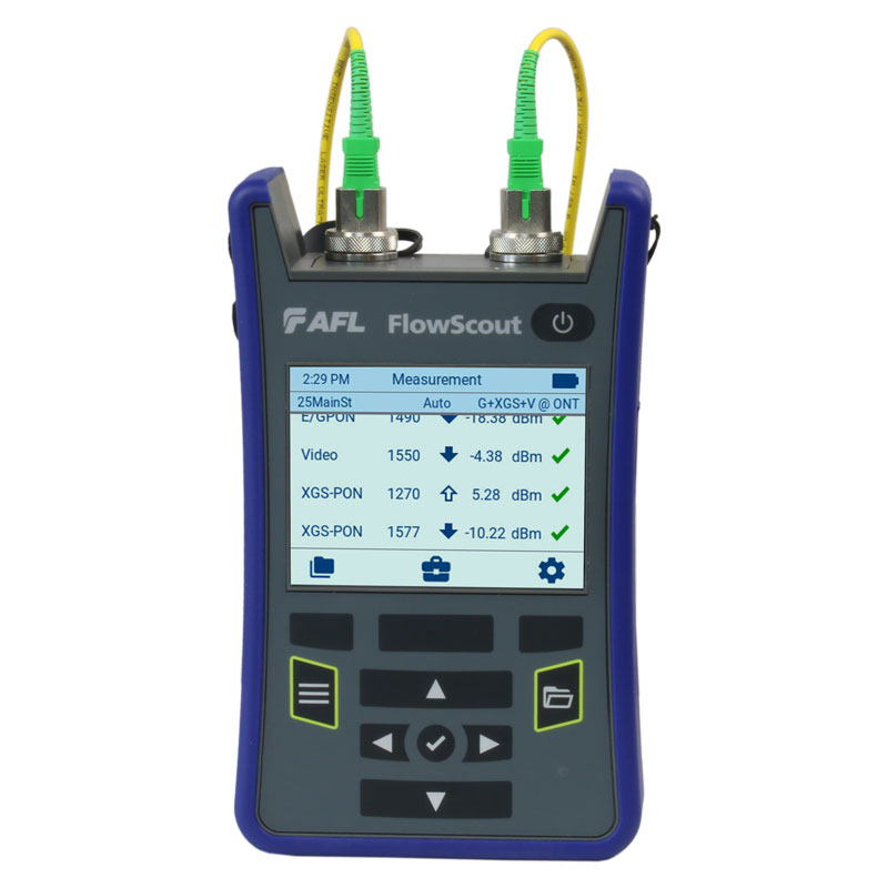 FlowScout™ OPM8 Optical Power Meter | AFL - Advanced Fiber FlowScout™ OPM8 Optical Power Meter | AFL - Advanced Fiber