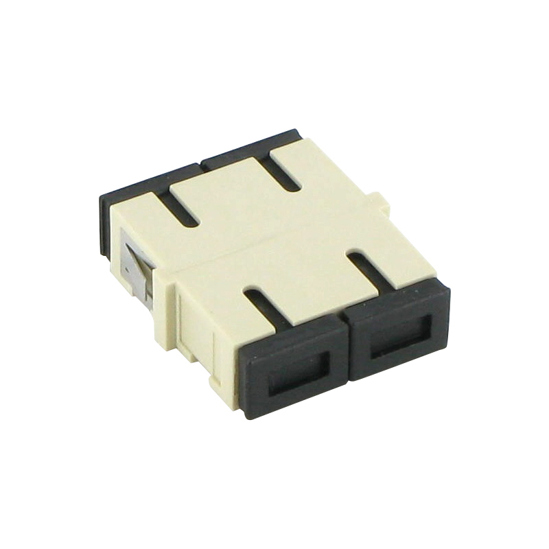 SC Multimode Duplex Adapter - Beige