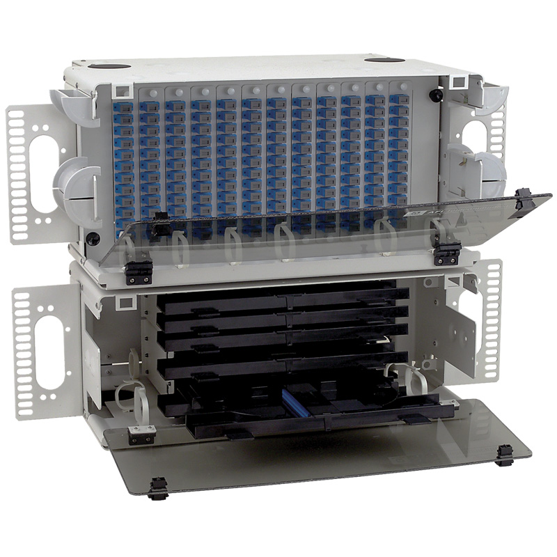 LightLink LANSystem� 10RU Fiber Patch and Splice Panel