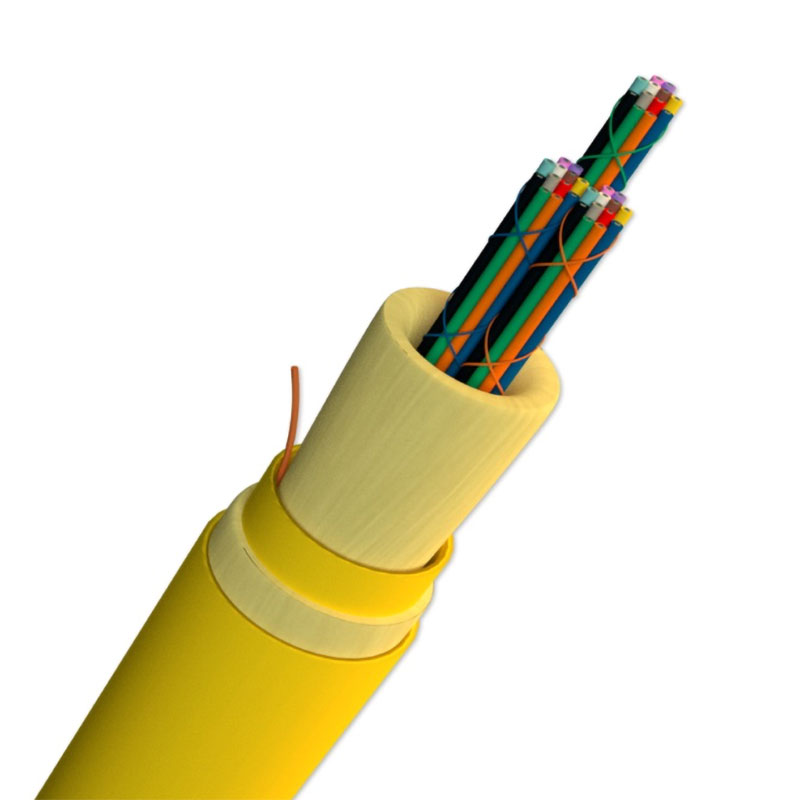 Ruggedized MicroCore Fiber Cable with SpiderWeb Ribbon Technology