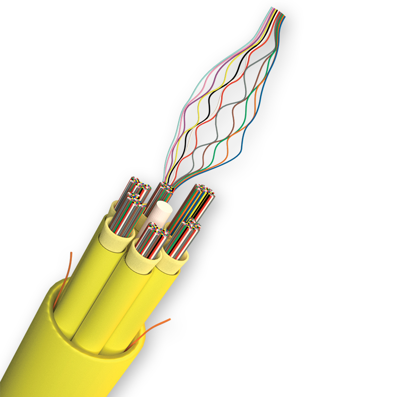 Cable de fibra óptica soplada MicroCore