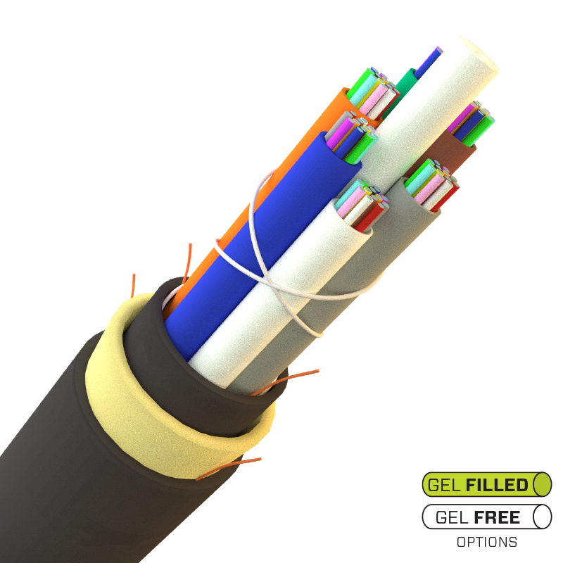 Câble à fibres optiques ADSS standard