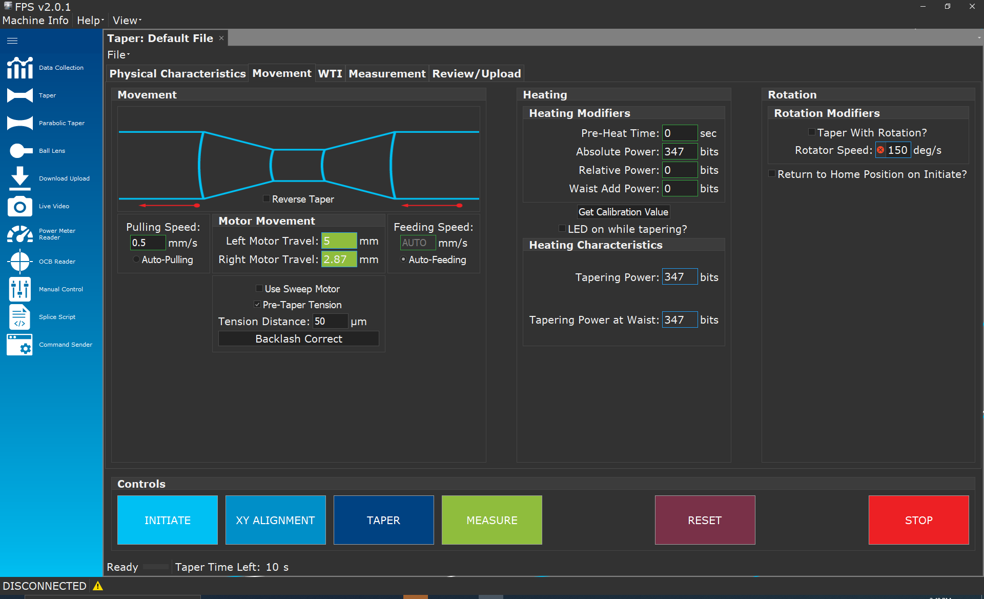 FPS Image, Taper Dark, Screen Capture
