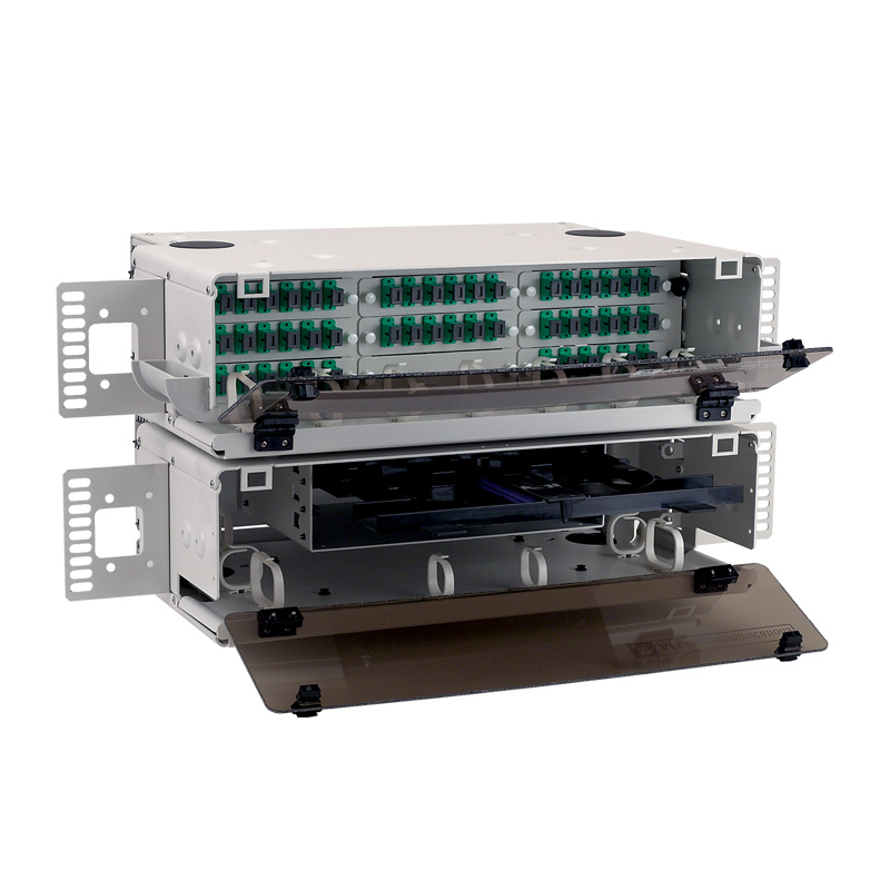 LightLink LANSystem� 6RU Fiber Patch and Splice Panel