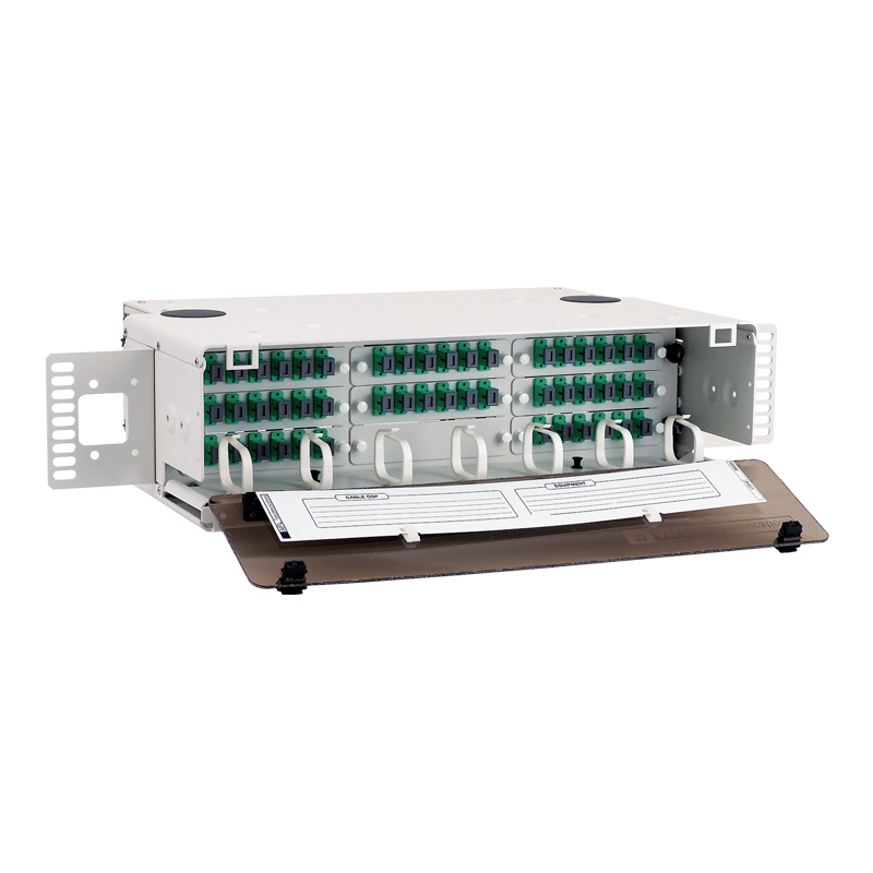 LightLink LANSystem� 3RU Fiber Termination Patch Panel