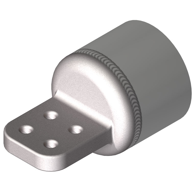 500 kV Aluminum Welded Bus Pipe Terminal