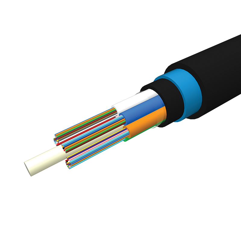 Conventional Loose Tube Cable with Sacrificial Sheath