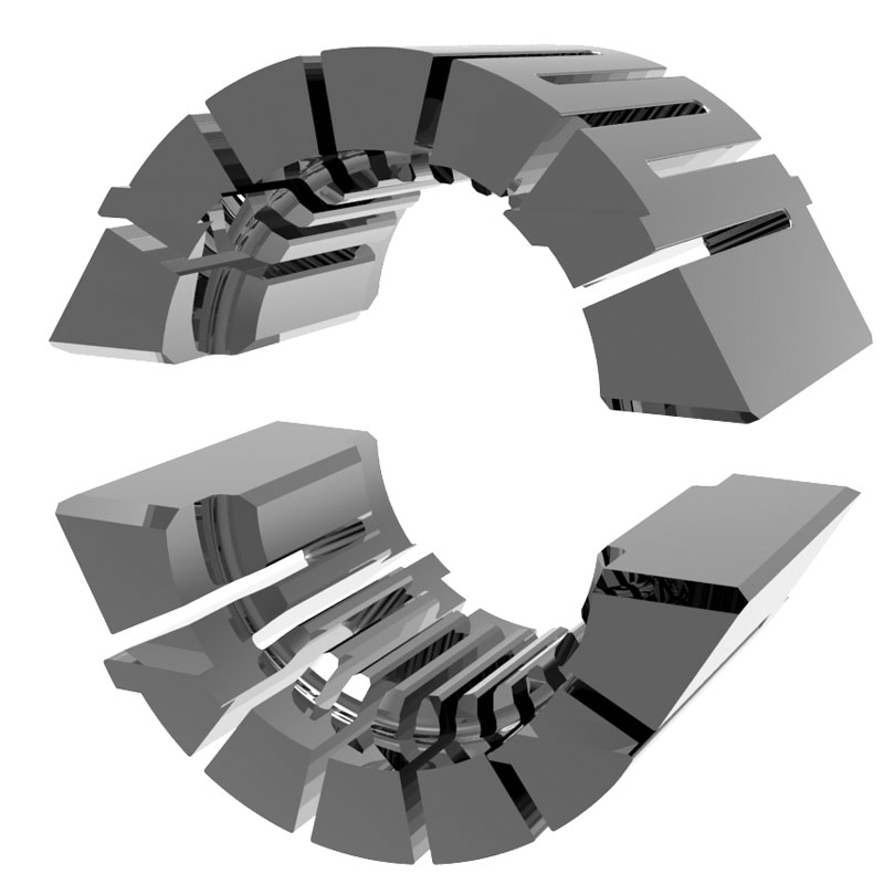 45TD Swage 45 Ton Die Set