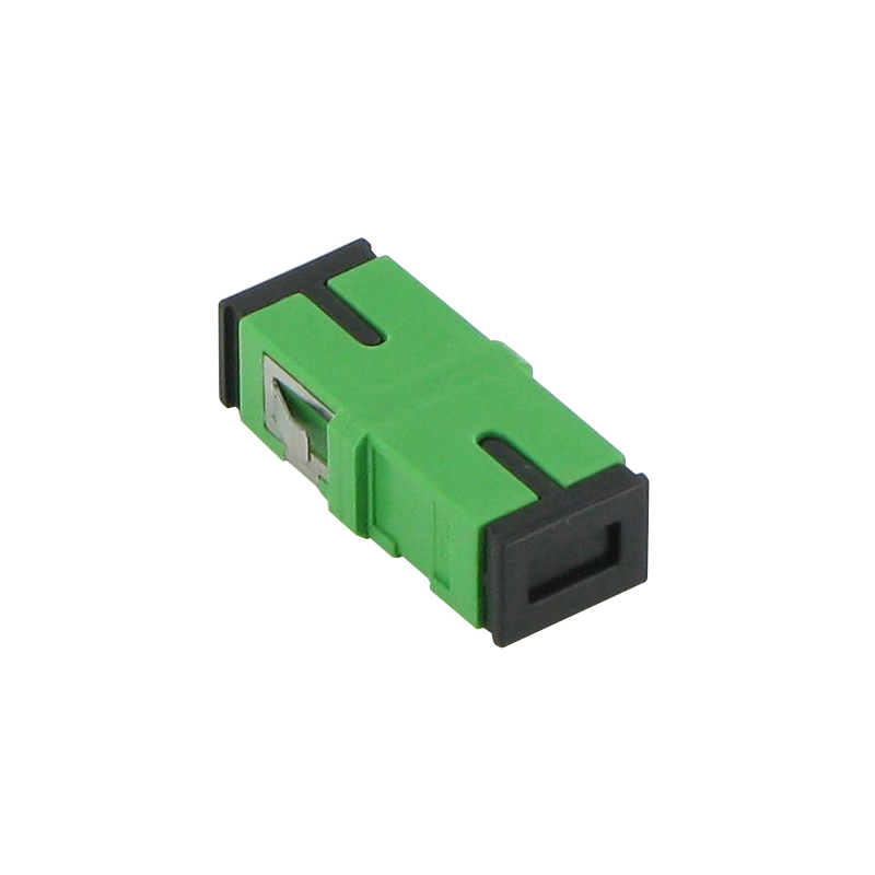 SC/APC Singlemode Simplex Adapter - Green