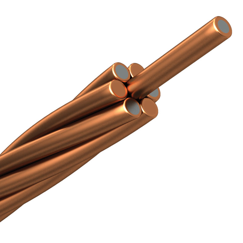 Copperclad Composite Conductors