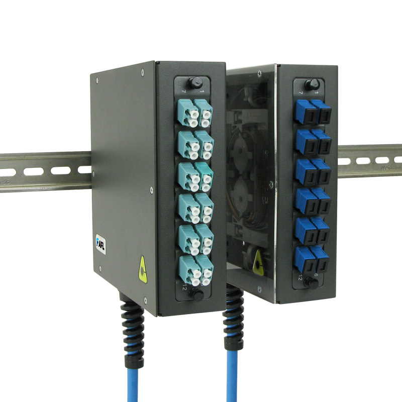 Small DIN Rail-Mounted Enclosure