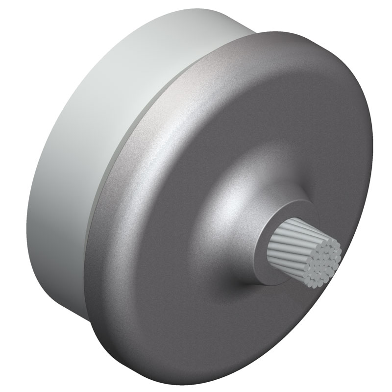 230 kV Aluminum Welded Bus Pipe to Cable Couplers