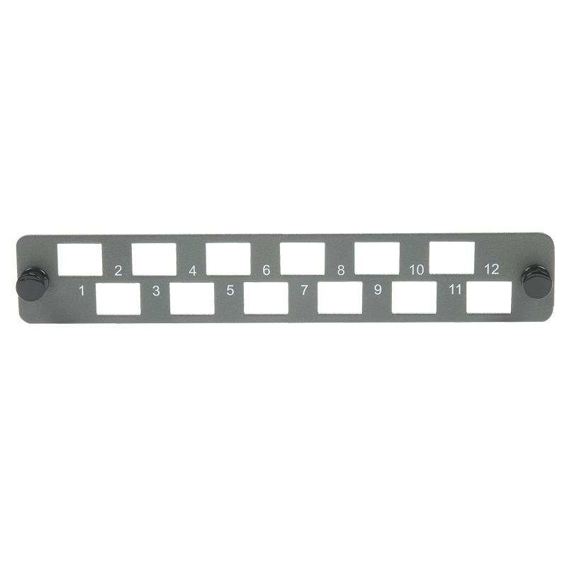 SC/LC Duplex 12 Port Panel 1-12DP Flat