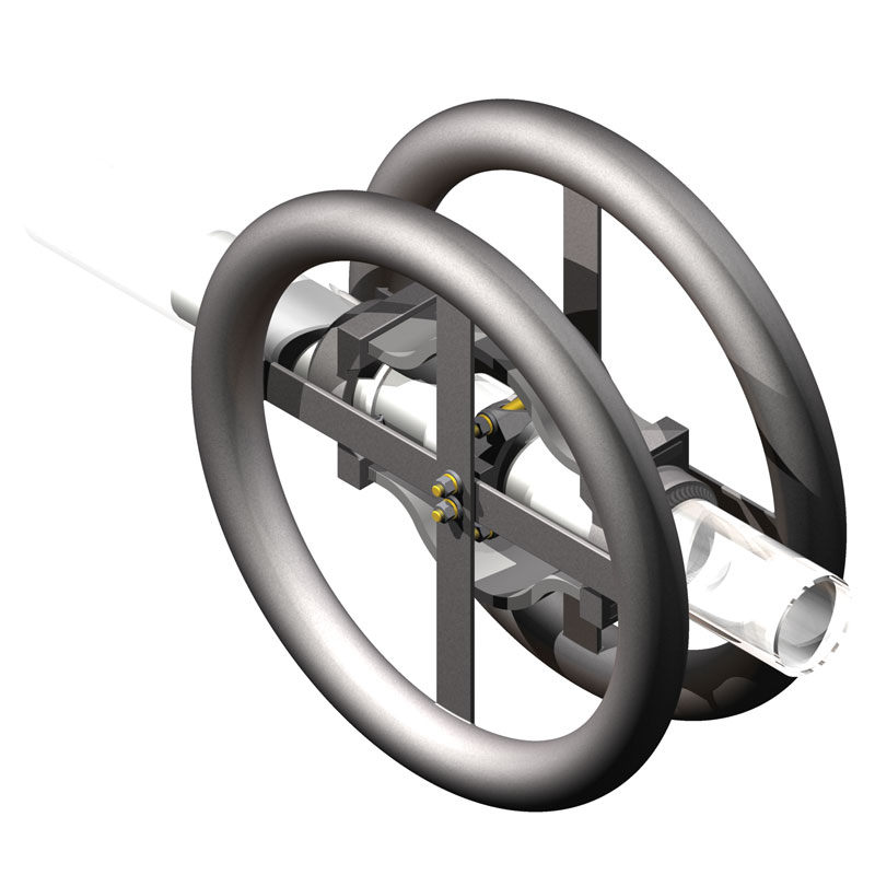 500 kV Aluminum Welded Bus Pipe Expansion Couplers
