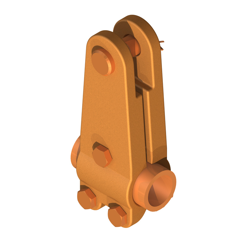 230 kV Bronze Bolted Bus Pipe Suspension Support